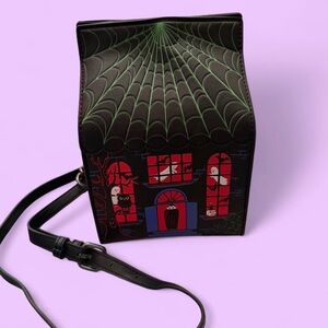 Mad Engine - Fine By Me, Haunted House Crossbody Bag